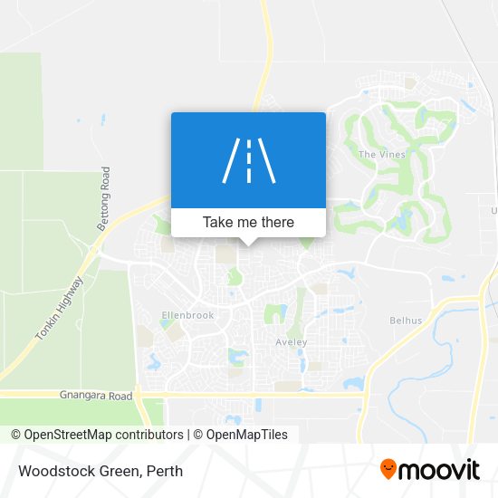 Woodstock Green map