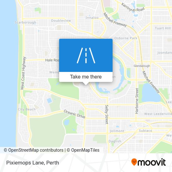 Pixiemops Lane map