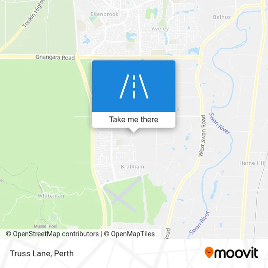 Mapa Truss Lane