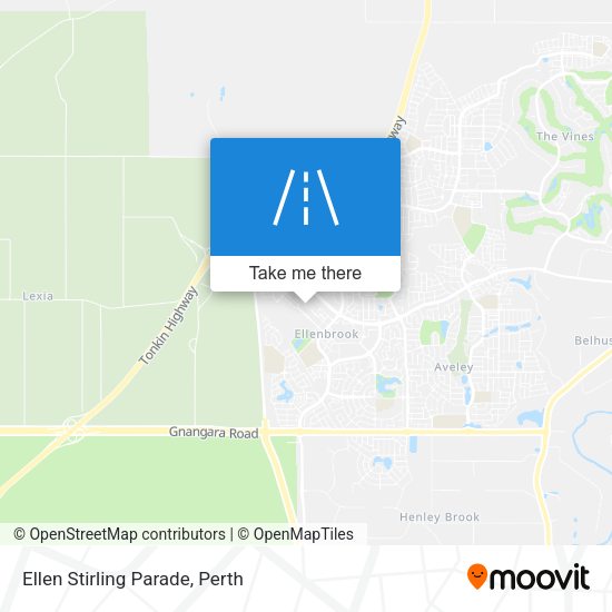 Ellen Stirling Parade map