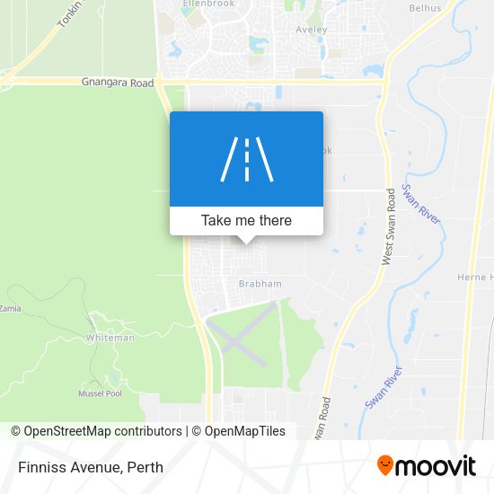 Finniss Avenue map