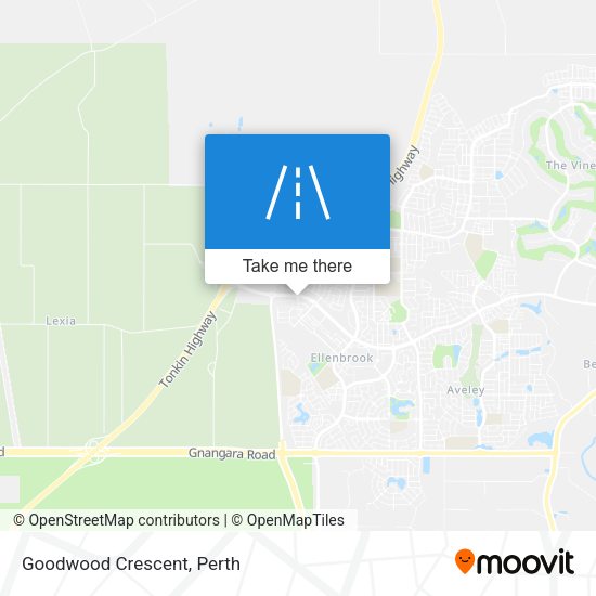 Goodwood Crescent map
