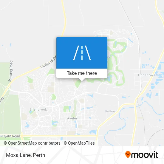 Mapa Moxa Lane