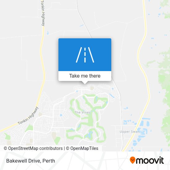 Bakewell Drive map