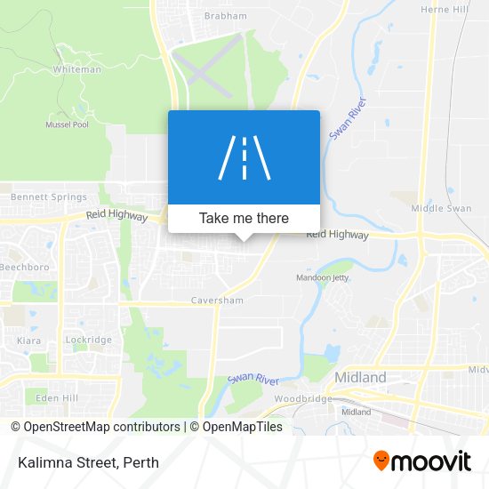 Kalimna Street map