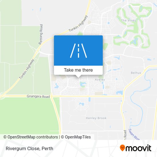 Rivergum Close map