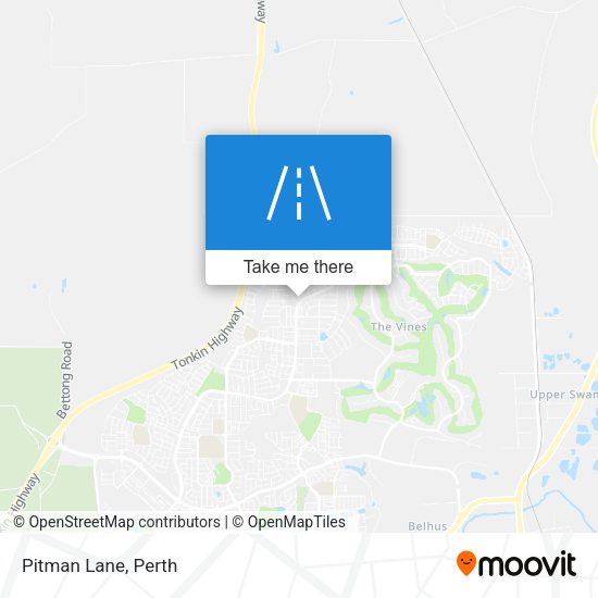 Pitman Lane map