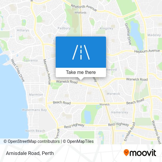 Arnisdale Road map