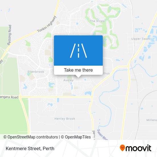 Kentmere Street map