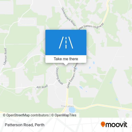 Patterson Road map
