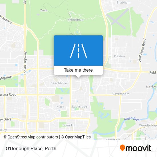 O'Donough Place map