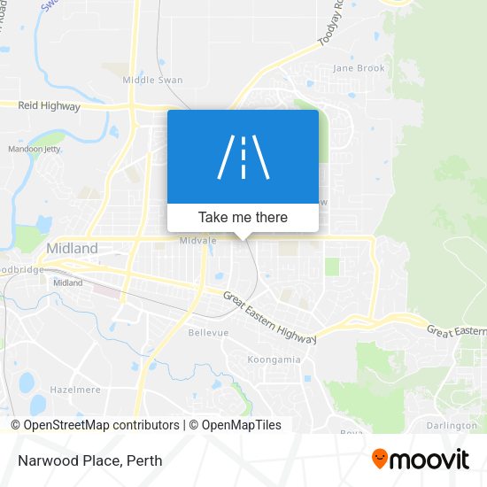 Narwood Place map