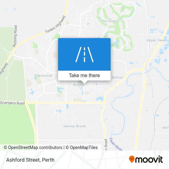 Ashford Street map