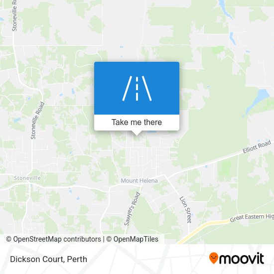 Dickson Court map