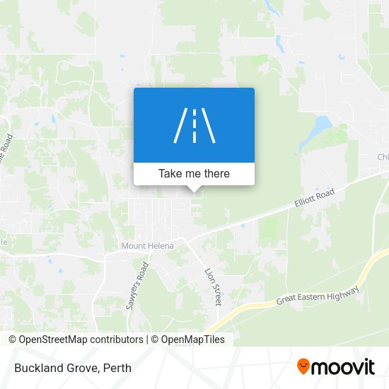 Buckland Grove map