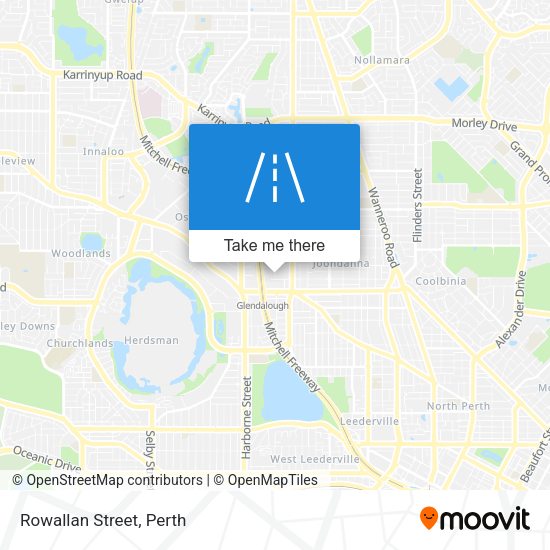 Rowallan Street map