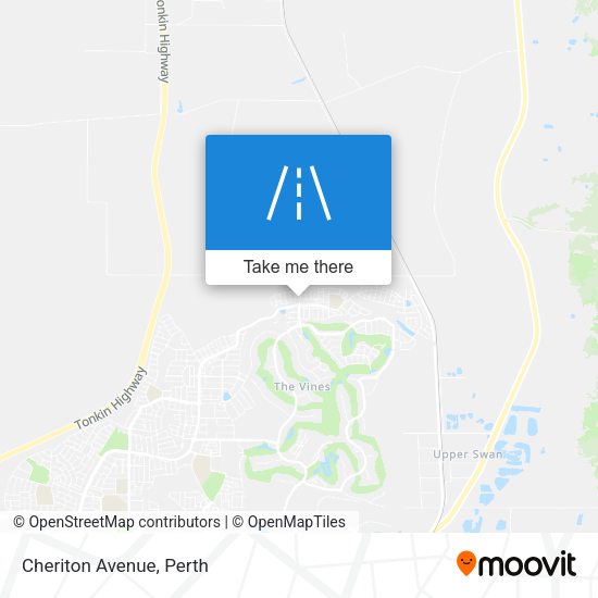 Cheriton Avenue map