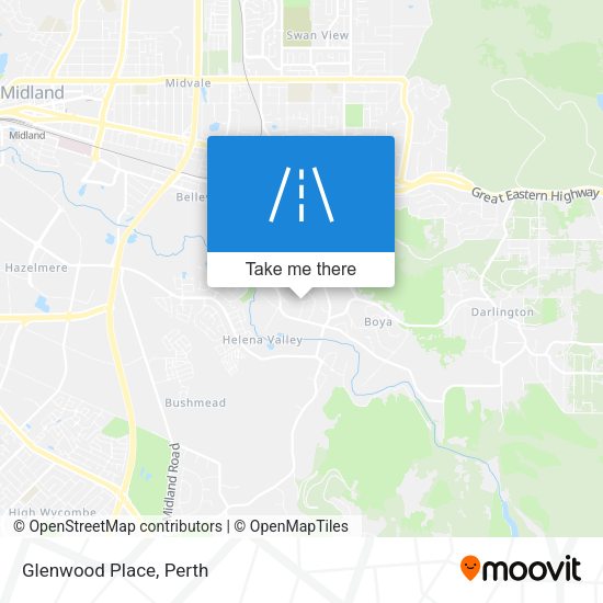Glenwood Place map