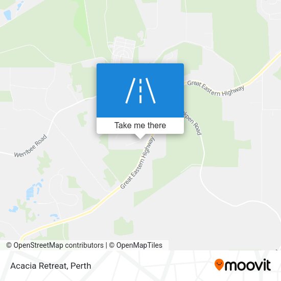 Acacia Retreat map