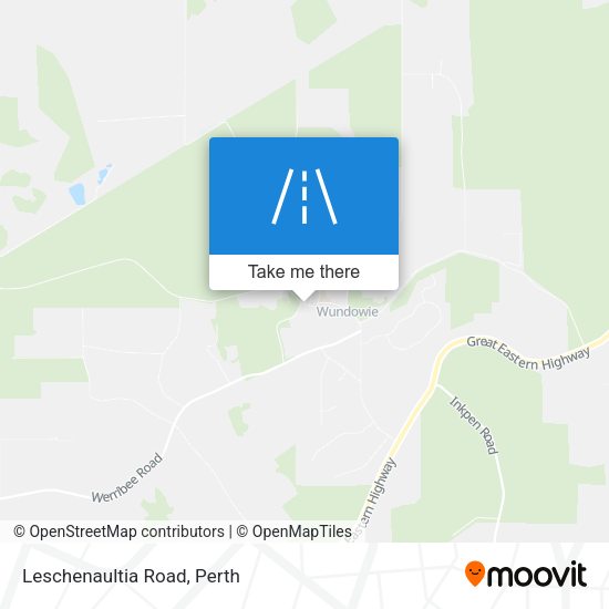 Leschenaultia Road map