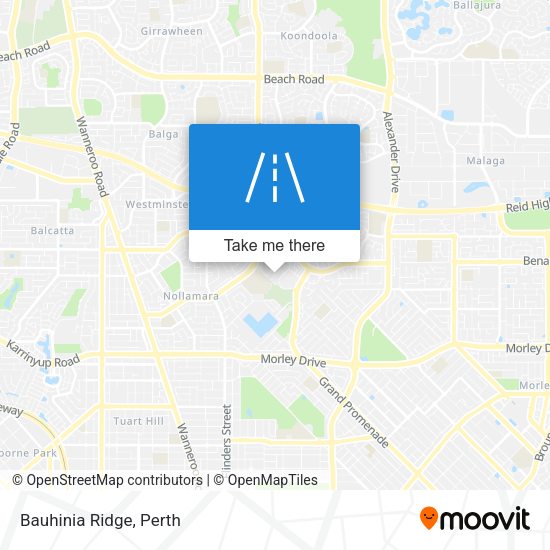 Bauhinia Ridge map