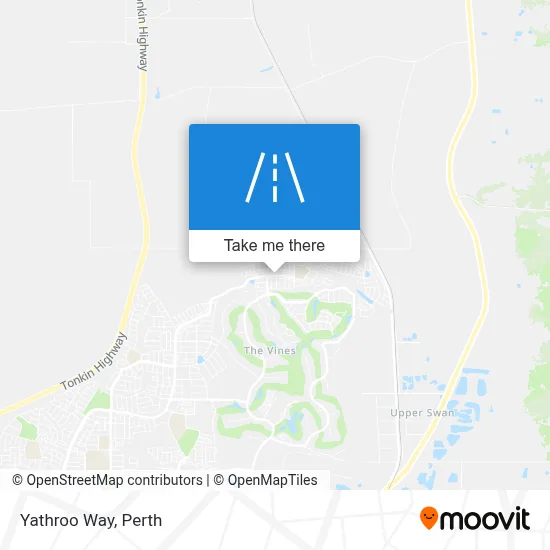 Mapa Yathroo Way