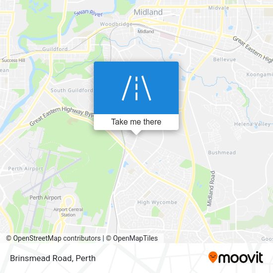 Brinsmead Road map