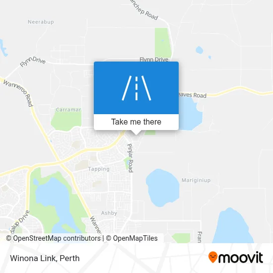 Mapa Winona Link