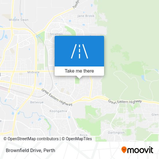Brownfield Drive map
