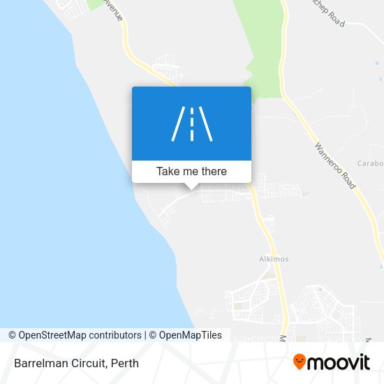 Barrelman Circuit map