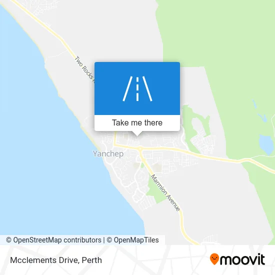 Mapa Mcclements Drive