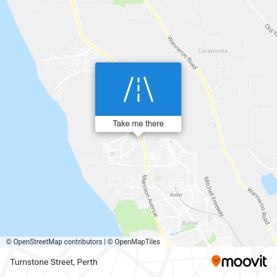 Turnstone Street map