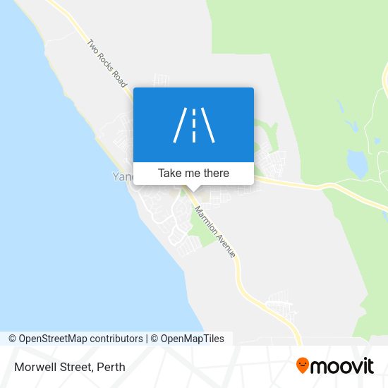 Morwell Street map