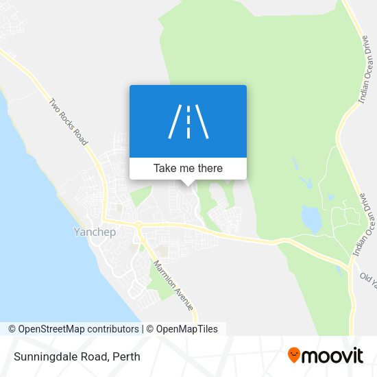 Sunningdale Road map