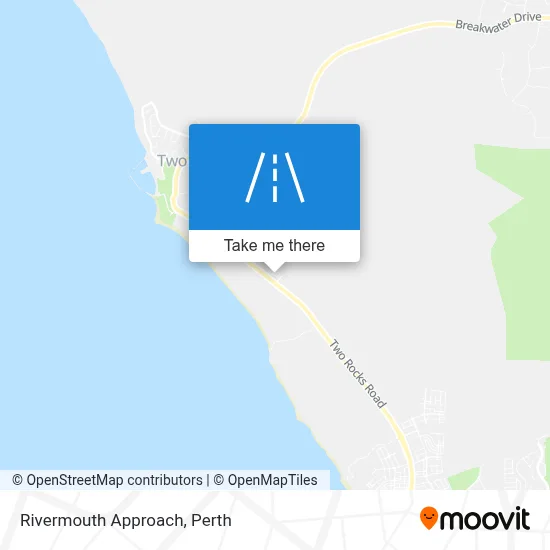 Mapa Rivermouth Approach