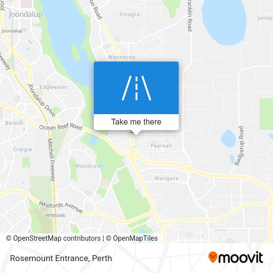 Rosemount Entrance map