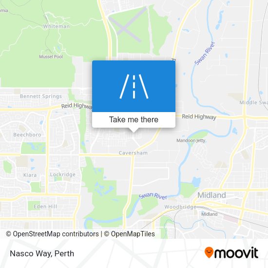 Nasco Way map