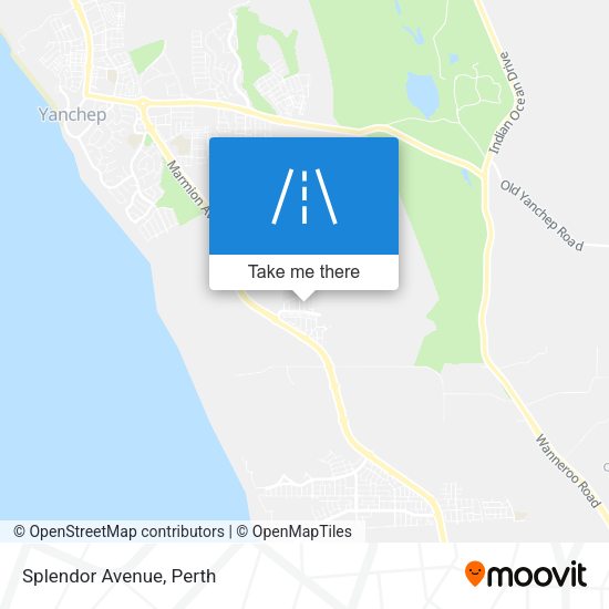 Splendor Avenue map
