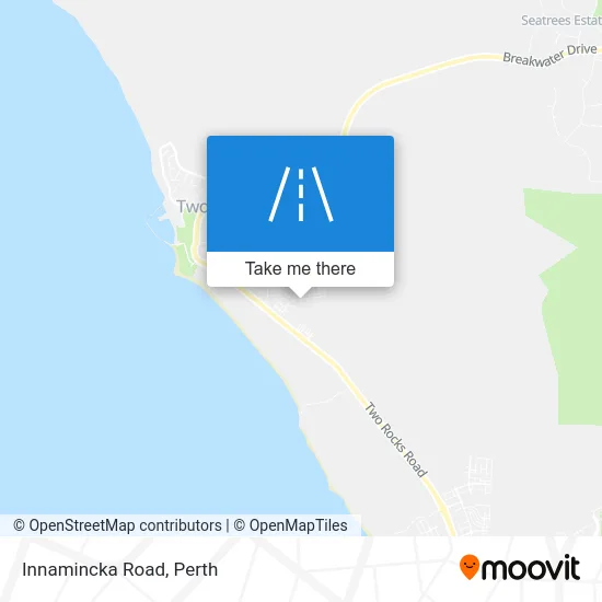 Mapa Innamincka Road