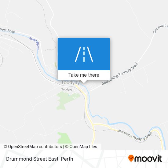 Drummond Street East map