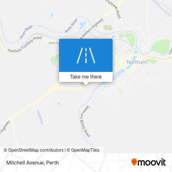 Mitchell Avenue map