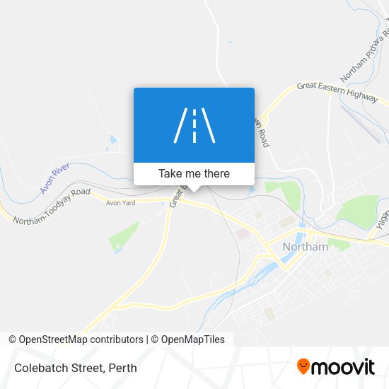 Colebatch Street map
