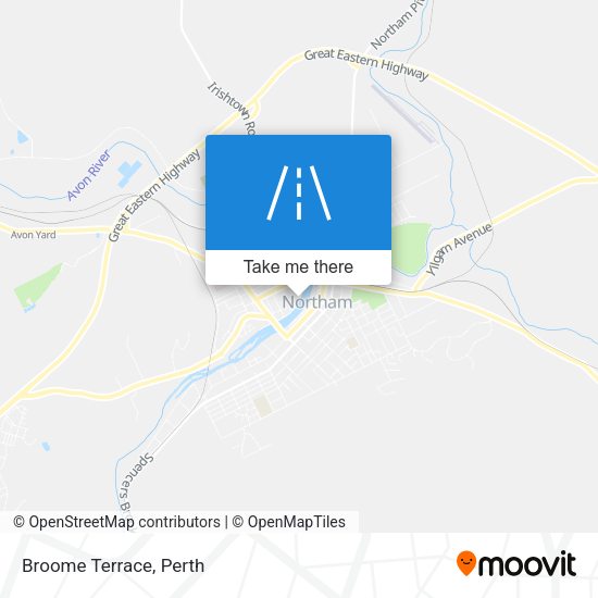 Broome Terrace map