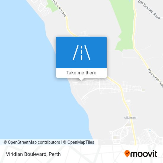 Viridian Boulevard map