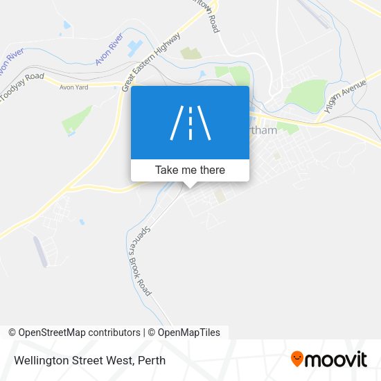 Wellington Street West map
