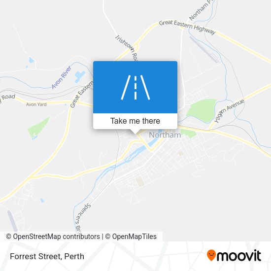 Forrest Street map