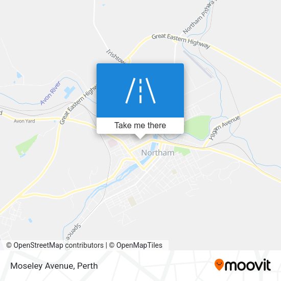 Moseley Avenue map
