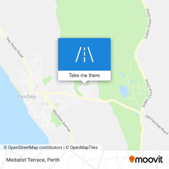 Medalist Terrace map