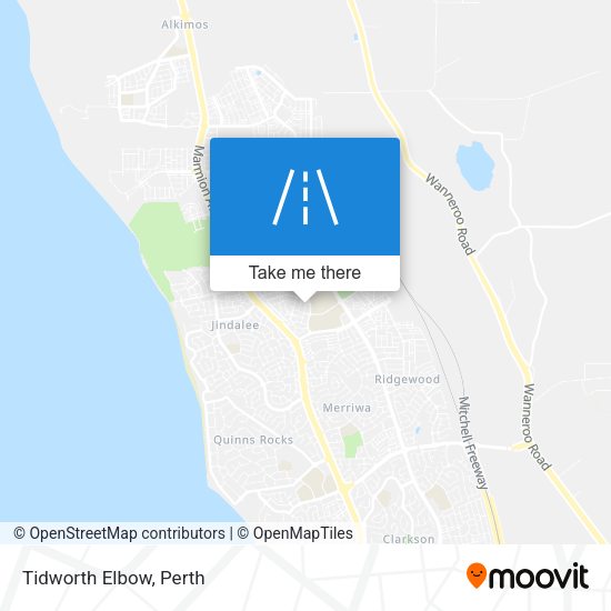 Tidworth Elbow map