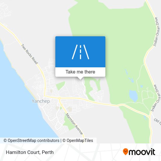 Hamilton Court map